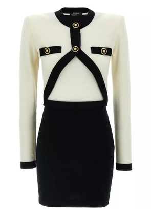 Balmain Filo Leone Catena dress - Black