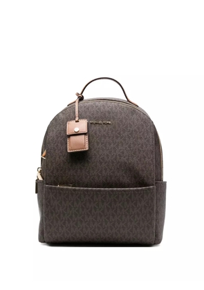 Michael Michael Kors Sable monogram backpack - Brown