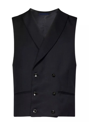 FRANZESE COLLECTION double-breasted waistcoat - Black