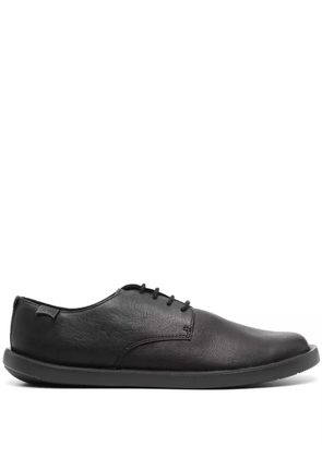 Camper Wagon leather derby shoes - Black