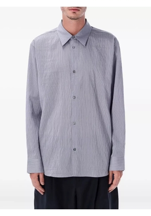 Studio Nicholson striped buttoned shirt - Purple