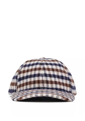Aquascutum checked cap - Neutrals