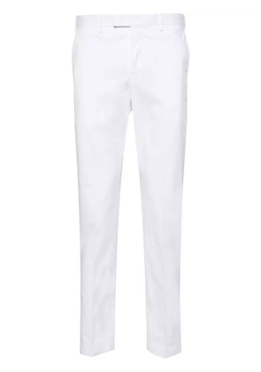 PT Torino slim-cut cotton chino trousers - White
