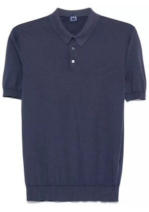 Fedeli cotton polo shirt - Blue