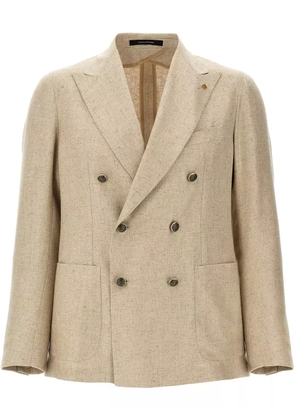Tagliatore Montecarlo blazer - Neutrals
