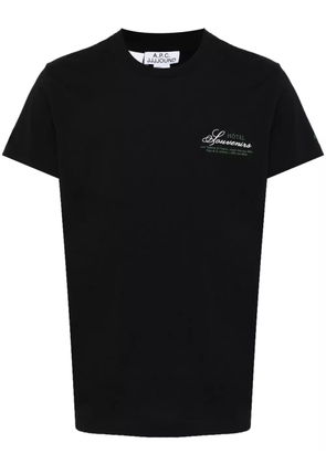 A.P.C. Hôtel JJJJound T-shirt - Black