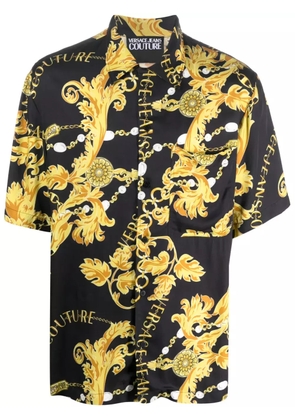 Versace Jeans Couture Barocco-print shirt - Black