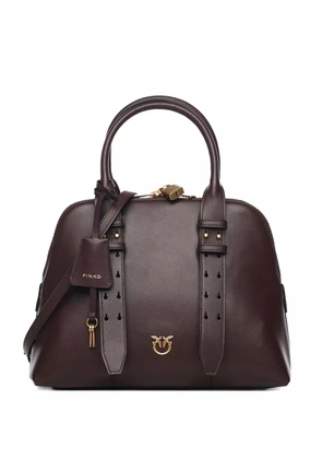 PINKO medium Escape leather tote bag - Red