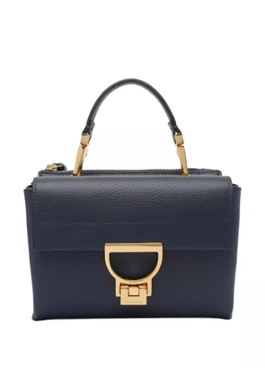 Coccinelle small Artellis double-compartment cross body bag bag - Blue