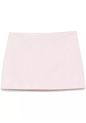 KHAITE Jett mini skirt - Pink