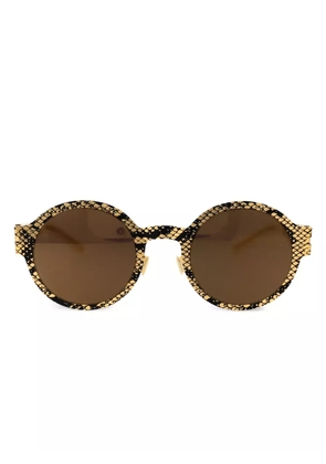 Mykita round-frame sunglasses - Gold