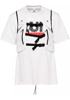 Doublet trail vest T-shirt - White