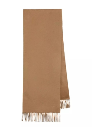 Max Mara fringed scarf - Brown