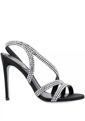 René Caovilla 105mm Lisa sandals - Black