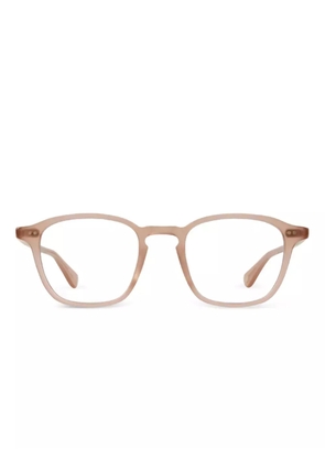 Garrett Leight Markus square-frames glasses - Pink