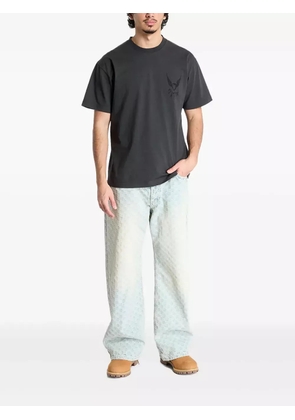 PATTA Angelwings-graphic cotton T-shirt - Grey