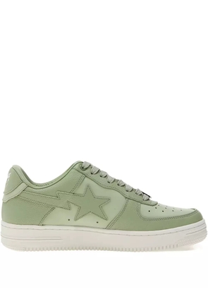 A BATHING APE® star-embellished sneakers - Green