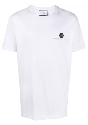 Philipp Plein logo-print short-sleeve T-shirt - White