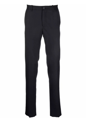Incotex slim-cut cropped trousers - Blue