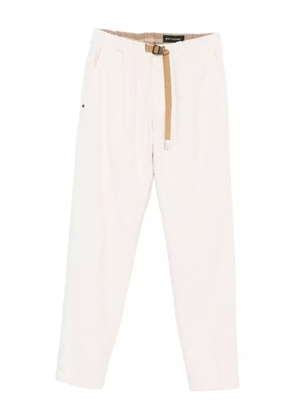 White Sand belted corduroy trousers - Neutrals