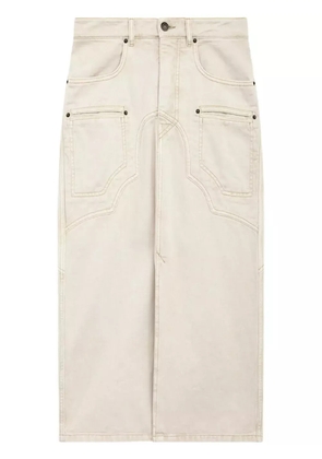 ISABEL MARANT Britt skirt - Neutrals