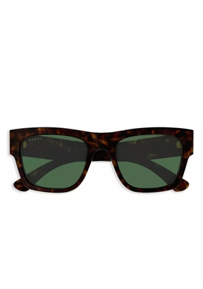 Gucci Eyewear square-frame sunglasses - Brown