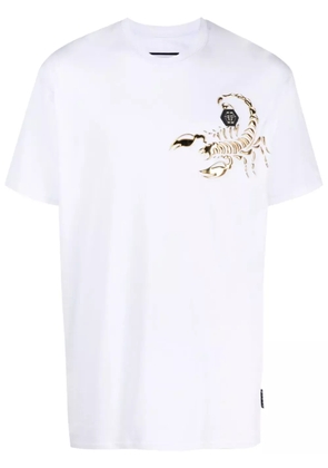 Philipp Plein SS Scorpion round-neck T-shirt - White