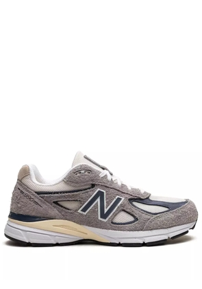 New Balance 990v4 'Made In USA - Grey/Navy' sneakers
