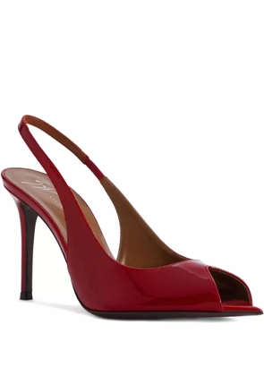 Giuseppe Zanotti 90mm Intriigo peep-toe slingback sandals - Red