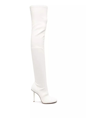 Le Silla Karlie 110mm thigh-high boots - White