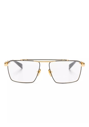 Balmain Eyewear pilot-frame glasses - Black