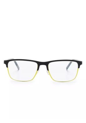 Face À Face Scott 5 rectangle-frame glasses - Black
