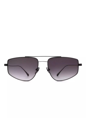 Kaleos geometric-frame sunglasses - Black