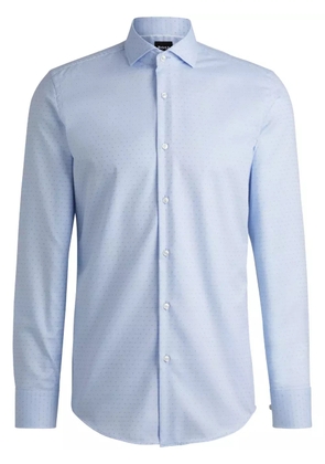 BOSS polka-dot shirt - Blue