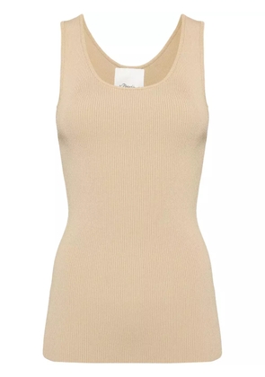 3.1 Phillip Lim ribbed tank top - Neutrals