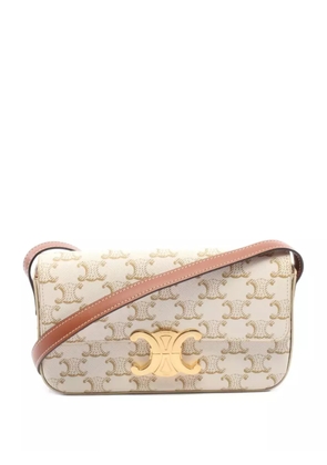 Celine Pre-Owned 2010 Claude Triomphe shoulder bag - White