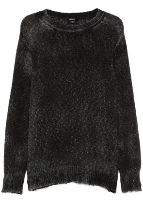 Avant Toi distressed sweater - Grey