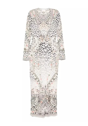 Camilla Marble Heaven dress - White