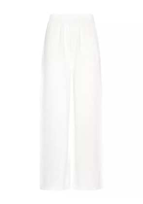 DSQUARED2 logo-embroidered trousers - White