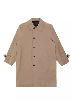 WACKO MARIA button-fastening coat - Brown