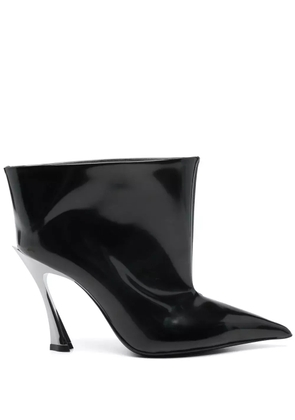 Mugler 95mm Fang ankle boots - Black