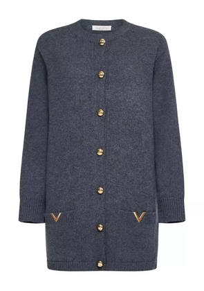 Valentino Garavani Pre-Owned button-down cardigan - Grey