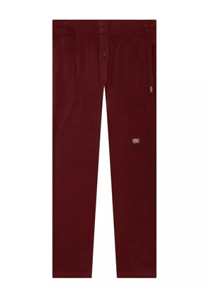 Advisory Board Crystals logo-patch trousers - Red