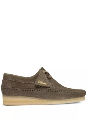 Clarks Originals suede lace-up shoes - PALE KHAKI SUEDE