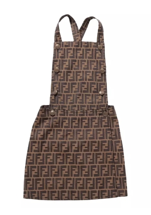 Fendi Pre-Owned 1980-1990 Zucca skirt - Brown