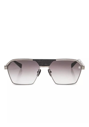 Balmain Eyewear Sergeant sunglasses - Silver