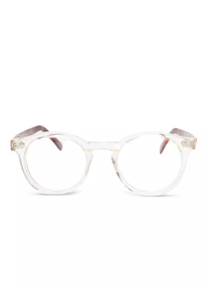 Family Affair Danny round-frame glasses - Neutrals