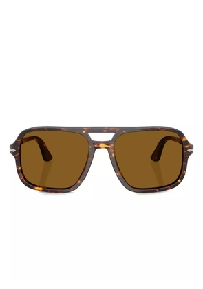 Persol tortoiseshell square-frame sunglasses - Brown
