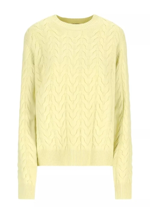 Max Mara cable-knit jumper - Yellow