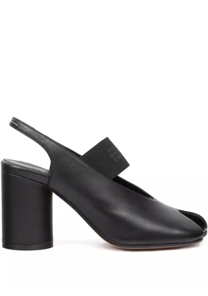 MM6 Maison Margiela open-toe slingback sandals - Black